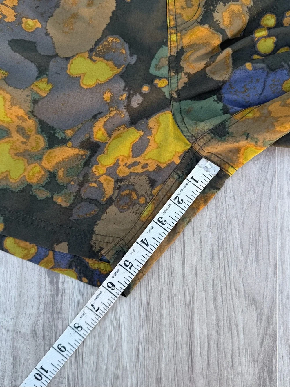 Urban Outfitters multicolored swim trunks